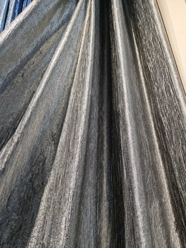 Velvet drapery fabric model C43